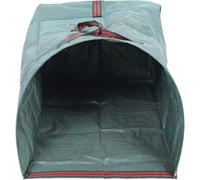 Sac De Ramassage De Feuilles Robuste De 270 L - Pelle à Poussière De Jardin Réutilisable avec Manche Amovible en Fibre De Verre pour Feuilles, Débris De Pelouse Et Tontes De Gazon