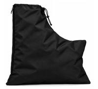 Sac de ramassage pour aspirateur souffleur pour FUXTEC | FX-LBS126 | FX-LBS126P, Sac collecteur de Feuilles avec Fermeture éclair et Cordon de Serrage, Noir