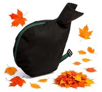 Sac de ramassage universel pour souffleur de feuilles, 40 litres, avec fermeture éclair