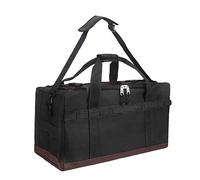 Sac de rangement de camping, sac de rangement pour équipement d'extérieur, sac fourre-tout en toile imperméable, fermeture éclair robuste, grande capacité pour outils de cuisine, aventure, voyage