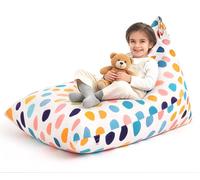 Sac de rangement en toile pour peluches - 250 litres - Coussin pouf pour enfants