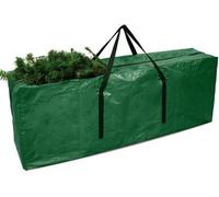 Sac de rangement étanche Unyqoos® pour sapin de Noël artificiel, dimensions 120 x 25 x 45 cm. Fabriqué en PE, extra large, adapté aux arbres jusqu'à 2,3 mètres, avec des poignées de transport renforcé