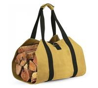 Sac de rangement for bois chauffage Oxford | Stockage de bois de chauffage de voyage de camping en plein air multicolore : utilitaire(Khaki)