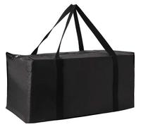 Sac de rangement grand format, 91 x 47 x 48 cm, imperméable, en tissu Oxford, couleur noire