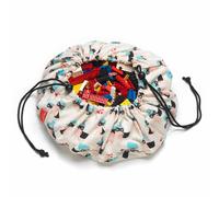 Sac De Rangement- Mini- Supergirl Beige, Bleu Et Noir TU
