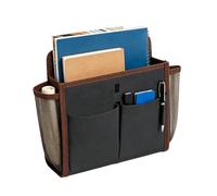 Sac de rangement mural - Organiseur adhésif de grande capacité à suspendre, pochette de caravane pour | Polyester, 32,8 x 29 x 7,9 cm, 260 g, chambre à coucher, placard, cuisine, bureau, salle