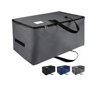 Sac de rangement pliable gris foncé - 100 L