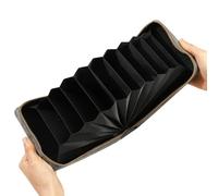 Sac de rangement pour aiguilles à tricoter | Sac à fermeture éclair multicouche vide portable | Organisateur d'accessoires de couture - pour les réunions, les travaux manuels, les crochets, les