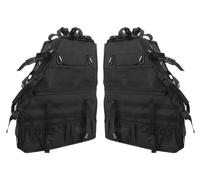 Sac de rangement pour cage de sécurité Organisateur multifonctionnel pour coffre Porte-outils Compatible avec Jeep Wrangler 2/4 portes 2007-2016 2 pièces