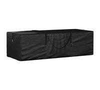Sac de rangement pour coussin de jardin 135 x 40 x 55 cm en polyéthylène | Longue fermeture éclair, 2 poignées solides, multi-usages pour accessoires de terrasse
