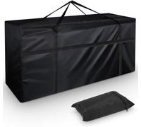 Sac de rangement pour coussins de jardin – imperméable et résistant aux UV – 1 pièce – 130 x 32 x 55 cm – tissu Oxford