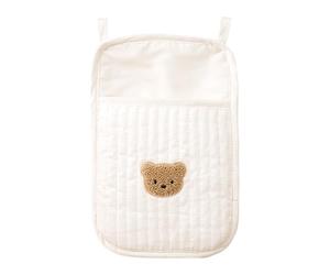 Sac de rangement pour latérales de lit, rangement pour chambre | 2 poches suspendues portable pour couffin de rangement, organiseur de couches pour garderie, berceaux, jouets