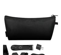 Sac de rangement pour les soins des hommes - Sac pour tondeuse, boîtier portable étanche | Organisateur de rasoir électrique étanche, tondeuse à cheveux, support de rangement pour homme