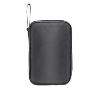 Sac de rangement pour multimètre, étui de transport portable, pochette de protection à fermeture éclair lisse, sangle épaisse et anti-poussière, étui de voyage utilitaire pour kit de test électrique,