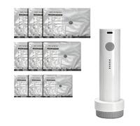 Sac de rangement pour vêtements sous vide avec pompe gonflable USB ensemble de 9 sacs de rangement pour vêtements de voyage sous vide réutilisable(3 40x40 cm, 3 40x50 cm, 3 50x60 cm)