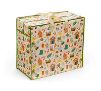 Sac de rangement Puckator In the Garden Au Jardin Beige 48x55x28 cm