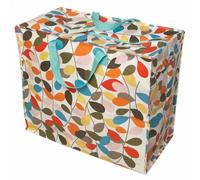 Sac de rangement recyclé Rex London Jumbo Vintage Ivy Beige 58x28x48 cm