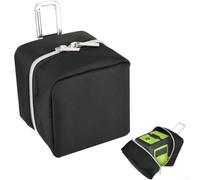 Sac de rangement rotatif, pour porte-bagages résistant aux chocs pour Cross | Housse à outils, 600D Oxford imperméable, pochette pour instrument de nivellement avec double fermeture éclair et clip de