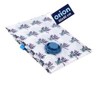 Sac de rangement sous vide - ORION - 60x80 cm - Motif lavande - Blanc - Parfumé à la lavande