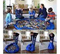 Sac de rangement - Tapis portable - 1.5 m de diamètre - Corde de nylon - Pour enfants