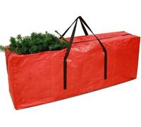 Sac de rangement Unyqoos® pour arbres de Noël artificiels jusqu'à 2,13 mètres – résistant à l'eau, avec des poignées de transport renforcées et une fermeture éclair robuste