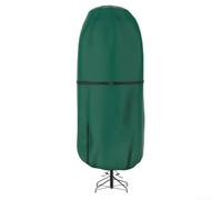 Sac de rangement vertical pour sapin de Noël, avec sangles réglables et fermeture éclair, housse imperméable Oxford 210D, pour arbres artificiels jusqu'à 0,9 m, protège (vert foncé, 1,5 m)