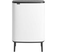 Sac de recyclage Touch Bin blanc - Couvercle de 60 litres