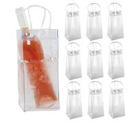 Sac de Refroidisseur à Vin Transparent PVC Portable Bottle Refroidisseurs de Refroidisseurs De Refroidisse Refroidisseur Bouteille Rafraichisseur de Bouteille de Vin Sac Refrigerant Ice Bag
