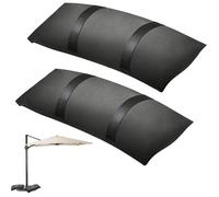 Sac de Sable Poids de Lestage 70x25cm pour Pied de Parasol Lester Remplissables 20 Kg Sandbag 600D Oxford Sac Lesté