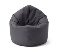 Sac de siège Lumaland rond, coussin de siège de salon fauteuil Chill avec rem...