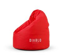 Sac de siège pour enfant Diablo avec remplissage Sac de siège Gaming Fauteuil Beanbag Couleur : rouge