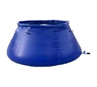 Sac de stockage d'eau d'urgence, sac de transfert d'eau de grande capacité de 0,2 à 5 tonnes avec robinet, système de collecte d'eau de pluie rond, réservoir d'eau pliable, pour l'extérieur
