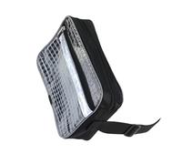 Sac de taille en maille transparente pour sac à outils en PVC imperméable Ceinture réglable Randonnée en plein air Camping Essentiel Rangement extérieur Sac de taille étanche Outil