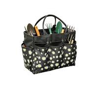 Sac de transport de jardin imperméable Oxford Daisy pour femme - Sac de transport lourd pour gants, pelle, désherbeur, bouteille, cour, pelouse, terrasse, écurie, maison, garage, travail