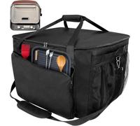 Sac de transport pour barbecue et four à pizza Ninja Woodfire, imperméable, résistant aux UV, tissu Oxford 600D, avec poches pour accessoires