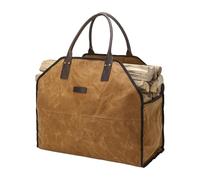Sac de Transport pour Bois de Chauffage Robuste Grande Capacité Portable | Pochette Porte-Bûches pour Barbecues Camping Randonnée Pique-nique Vacances Jardinage Foyer Extérieur