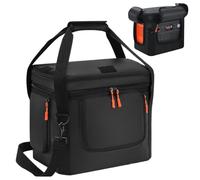 Sac De Transport pour Centrale Électrique, Mallette De Rangement pour Générateur Portable D'extérieur, Organisateur De Voyage Robuste avec Poches Et Latérales, Base Renforcée Imperméable, Housse