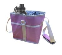 Sac De Transport Pour Gourde Grande capacité, bandoulière isolée | Sac à gobelet avec sangle d'épaule réglable Idéal Pour Sports Randonnée Activités En Plein Air Gym Et