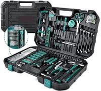 Sac de voyage avec boîte à outils - Catalogue complet d'outils - Bleu turquoise