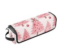Sac de voyage pour outils de cheveux et tapis résistant à la chaleur, aquarelle, nœuds d'arbre de vacances, outils pour cheveux, organiseur de voyage pour fer plat chaud et accessoires de soins