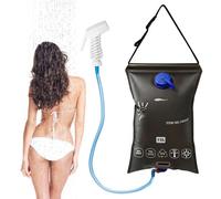 Sac d'eau pour douche d'extérieur, grande capacité de 15l, sac de douche Portable, Camping randonnée, sac de douche solaire, Kits merveilleux