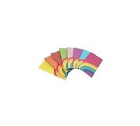 Sac d'emballage alimentaire fond carré motif arc-en-ciel sac en papier résistant à l'huile 40pcs / - multicolore Multicolore G