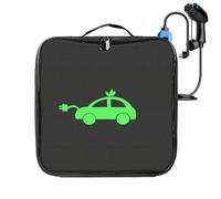 Sac d'organisation de câbles EV - Sac étanche pour voiture - Mallette de chargement avec grande capacité - Accessoires de chargement de véhicule - Organisateurs de câbles et adaptateurs