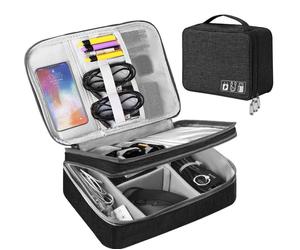 Sac d'organisation pour câbles de voyage, idéal pour les accessoires électroniques