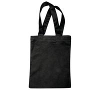 Sac En Coton, Noir, 25x21cm