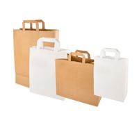 Sac en papier, 360 x 220 x 100 mm, brun