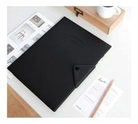 Sac En Papier Pour Dossiers A4, 1 Pièce, Mode Coréenne Kawaii, Organisateur De Bureau Multifonction, Mallette De Rangement Pour Papeterie