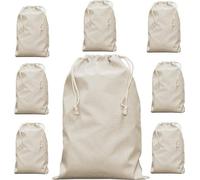 Sac en tissu naturel, 40 x 50 cm, lot à personnaliser, 10 pièces, style moderne