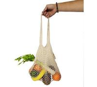 Sac filet ENTRE TEMPS a provision avec pochon coton 36 x 35 cm