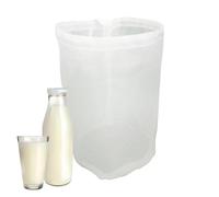 Sac filtrant à brassage | Sac à tamis réutilisable en nylon - Excellent outil de cuisine, parfait pour le vin de fruits, les raisins de pomme et les presse-vins